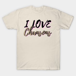 I Love Chansons T-Shirt